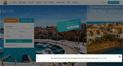 Desktop Screenshot of hotels.elgouna.com